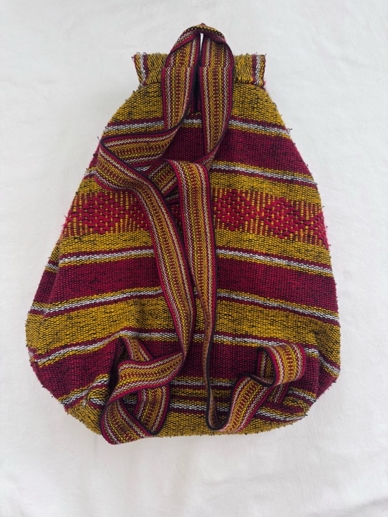 Arizona State University Southwestern Woven Backpack Maroon Gold Sparky Mascot main image 7
